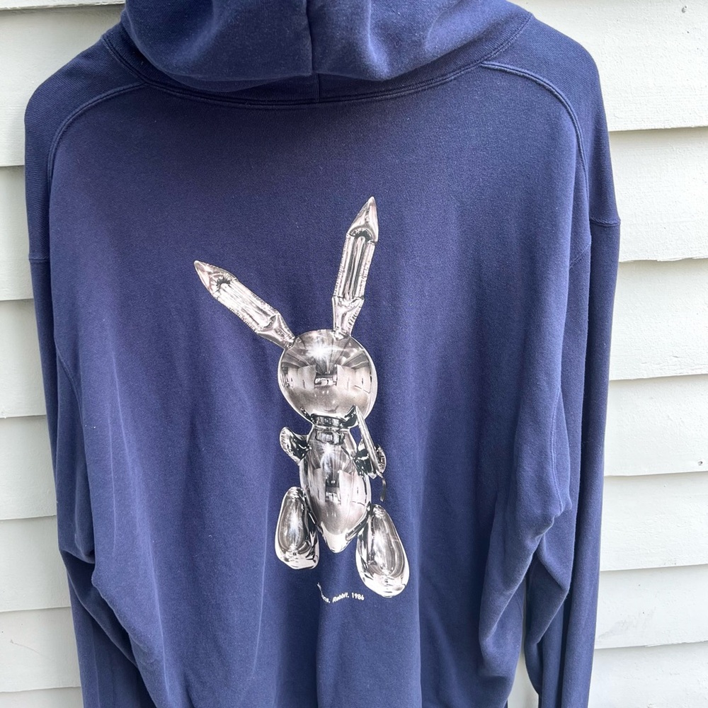 Uniqlo X Jeff Koons ut graphic hoodie navy blue size XL barely worn